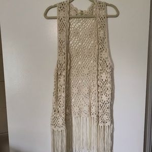 FRINGE CARDIGAN